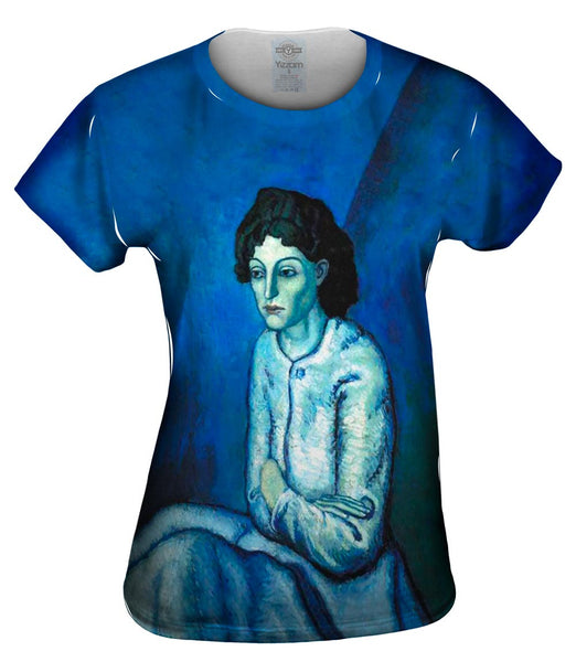 Pablo Picasso - "Woman with Folded Arms" (1902) Womens Top