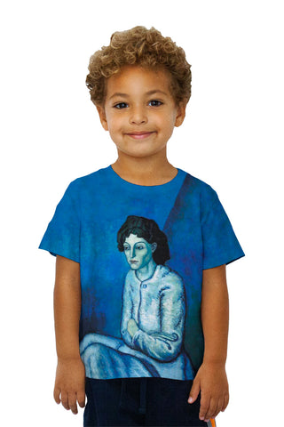 Kids Pablo Picasso - "Woman with Folded Arms" (1902)