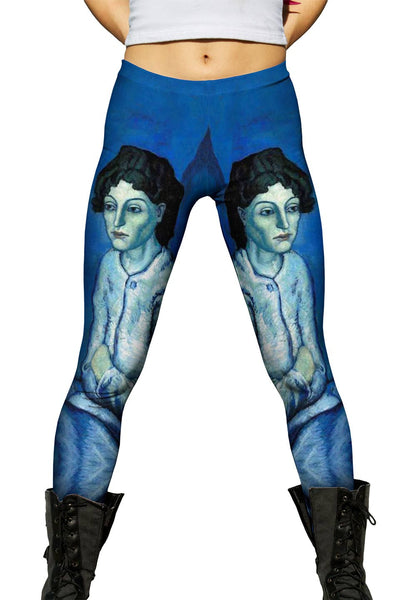Pablo Picasso - "Woman with Folded Arms" (1902) Womens Leggings