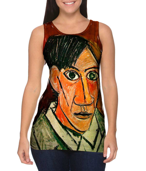 Pablo Picasso - "Self Portrait" (1907) Womens Tank Top