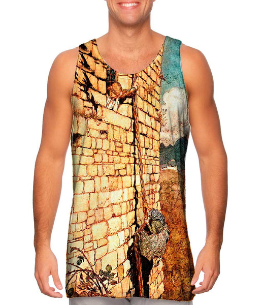 Arthur Rackham - "Grimms Fairy Tales Illustration 3 Rapunzel" (1909)&nbsp;Mens Tank Top
