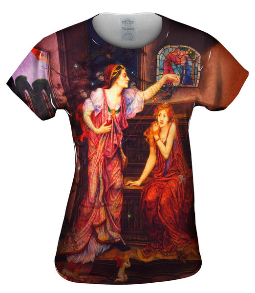 Evelyn De Morgan - "Queen Eleanor And Fair Rosamund" (1905)&nbsp;Womens Top