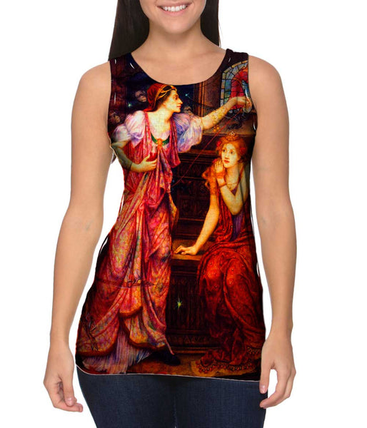 Evelyn De Morgan - "Queen Eleanor And Fair Rosamund" (1905)&nbsp;Womens Tank Top