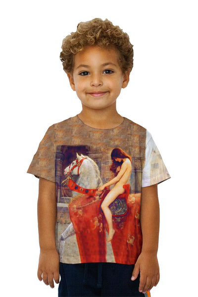 Kids John Collier - "Lady Godiva" (1897)&nbsp;Kids T-Shirt