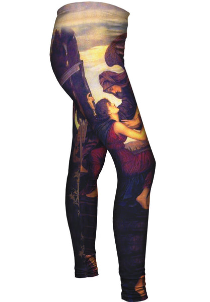Evelyn De Morgan - "Angel Of Death" (1890)&nbsp;Womens Leggings