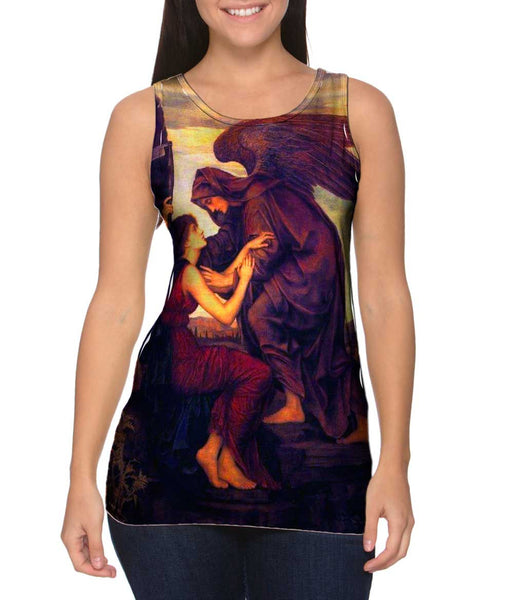 Evelyn De Morgan - "Angel Of Death" (1890)&nbsp;Womens Tank Top