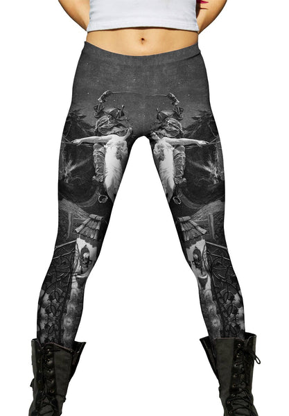 Frank Kirchbach - "Lenore" (1896)&nbsp;Womens Leggings