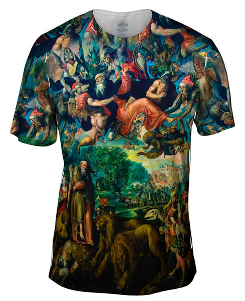 Marten De Vos - "The Temptation Of St Anthony" (1594) Mens T-Shirt