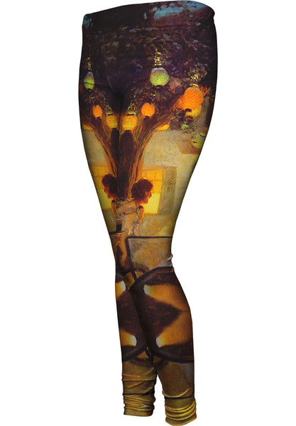 Norman Rockwell - "And The Symbol Of Welcome Is Light" (1920)&nbsp;Womens Leggings