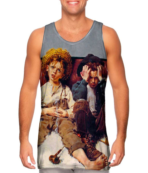 Norman Rockwell - "Retribution" (1920)&nbsp;Mens Tank Top