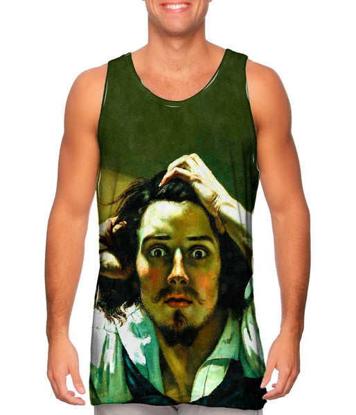 Gustave Courbet - "The Desperate Man Self Portrait" (1845)&nbsp;Mens Tank Top