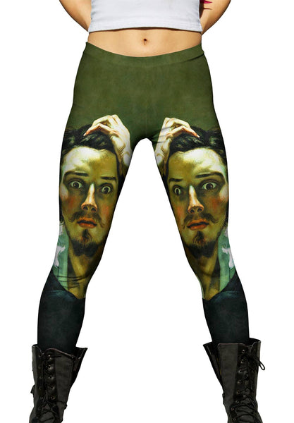 Gustave Courbet - "The Desperate Man Self Portrait" (1845)&nbsp;Womens Leggings