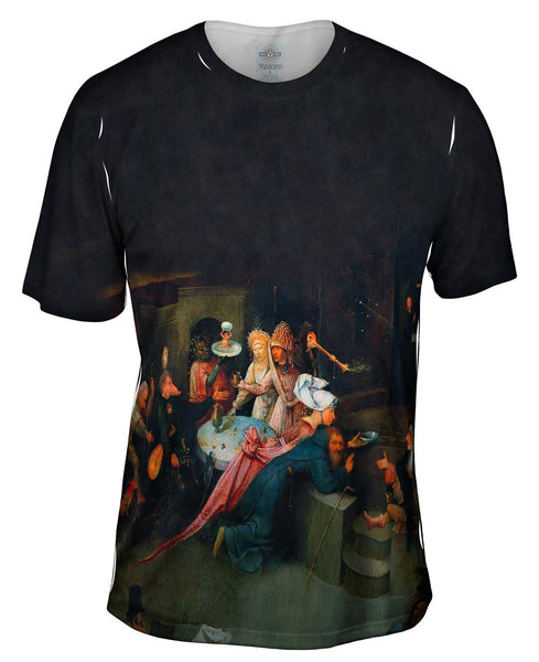 Hieronymus Bosch - "The Temptation Of Saint Anthony" (1516) Mens T-Shirt