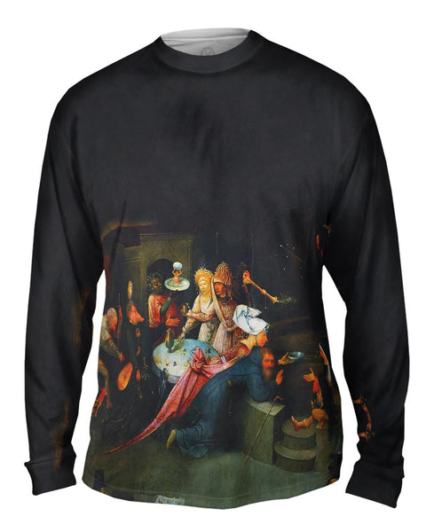 Hieronymus Bosch - "The Temptation Of Saint Anthony" (1516) Mens Long Sleeve