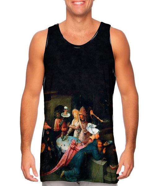 Hieronymus Bosch - "The Temptation Of Saint Anthony" (1516) Mens Tank Top