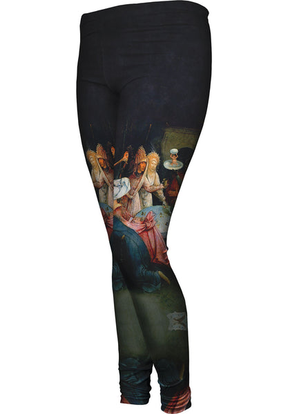 Hieronymus Bosch - "The Temptation Of Saint Anthony" (1516) Womens Leggings