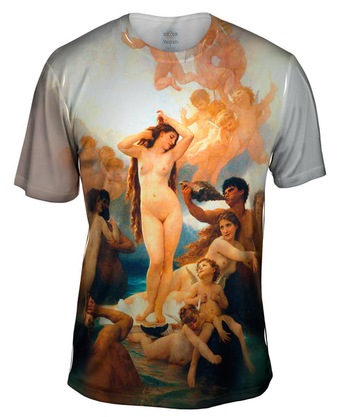 William Bouguereau - "Venus Birth" (1879) Mens T-Shirt