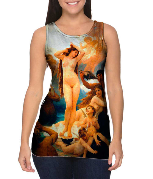 William Bouguereau - "Venus Birth" (1879)&nbsp;Womens Tank Top