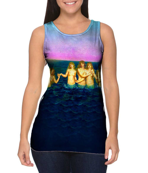 Evelyn De Morgan - "The Sea Maidens" (1886)&nbsp;Womens Tank Top