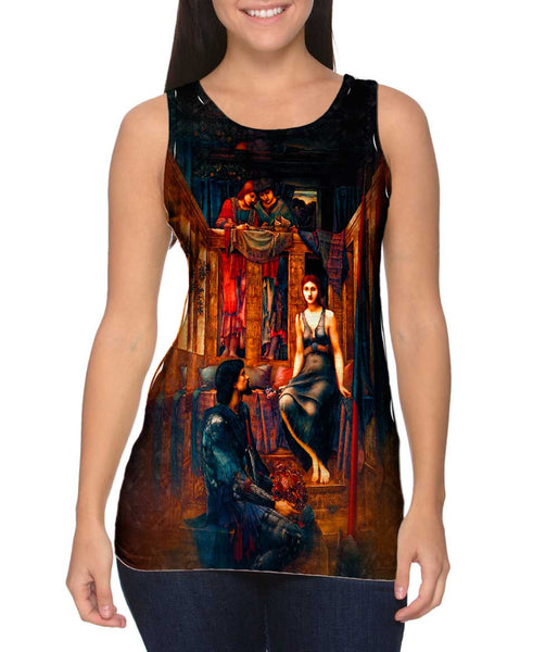 Sir Edward Coley Burne Jones - "King Cophetua And The Beggar Maid" (1884)&nbsp;Womens Tank Top