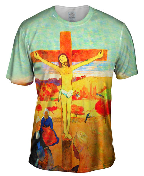 Paul Gauguin - "The Yellow Christ" (1889) Mens T-Shirt