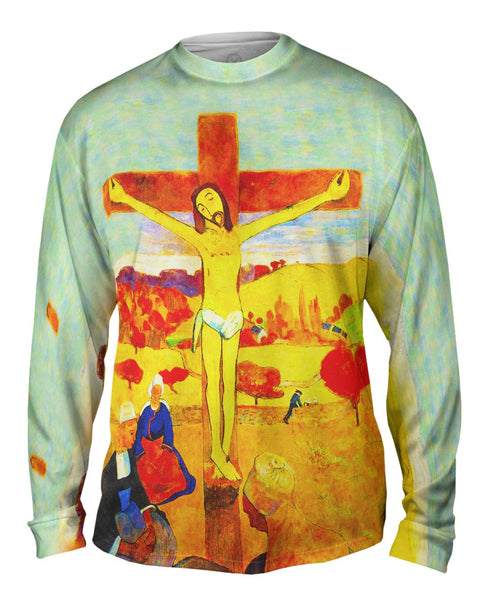 Paul Gauguin - "The Yellow Christ" (1889) Mens Long Sleeve