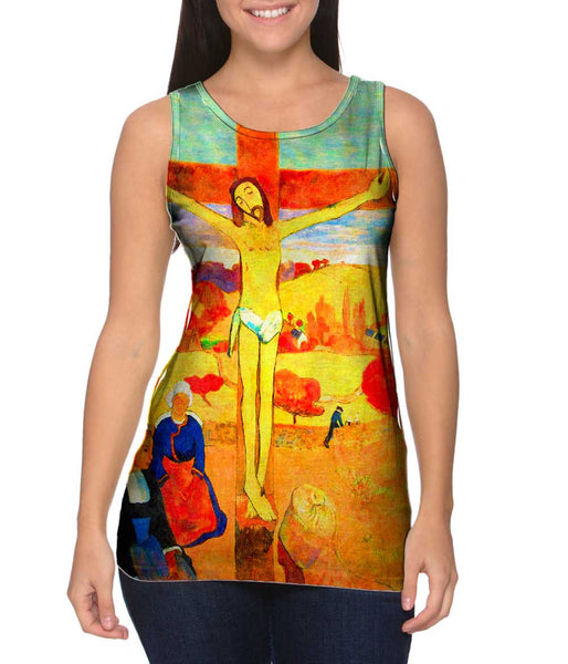 Paul Gauguin - "The Yellow Christ" (1889) Womens Tank Top