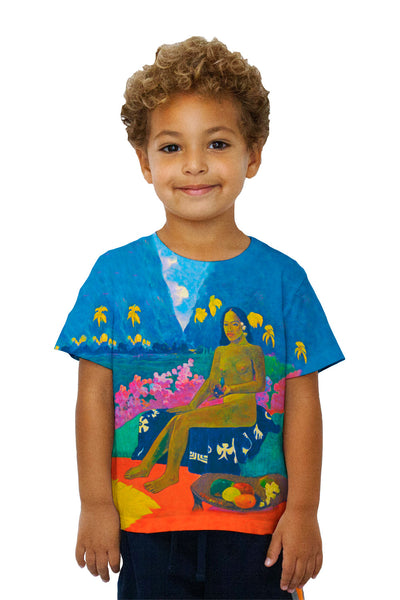Kids Paul Gauguin - "The Seed Of The Areoi" (1892) Kids T-Shirt