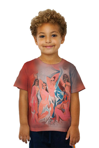 Kids Pablo Picasso - "Les Demoiselles Davignon" (1907)