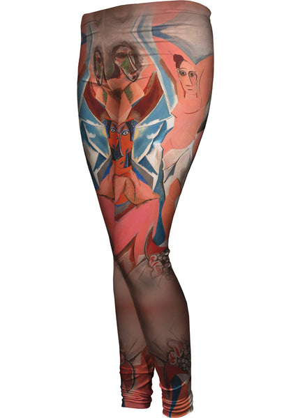Pablo Picasso - "Les Demoiselles Davignon" (1907) Womens Leggings