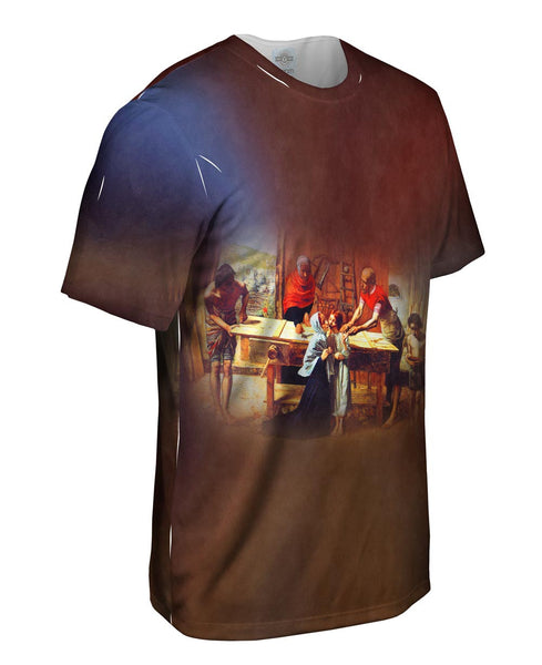 John Everett Millais - "Christ In The House Of His Parents" (1850)&nbsp;Mens T-Shirt