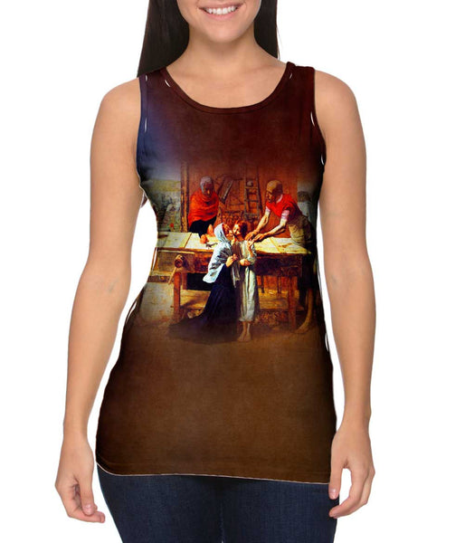 John Everett Millais - "Christ In The House Of His Parents" (1850) Womens Tank Top