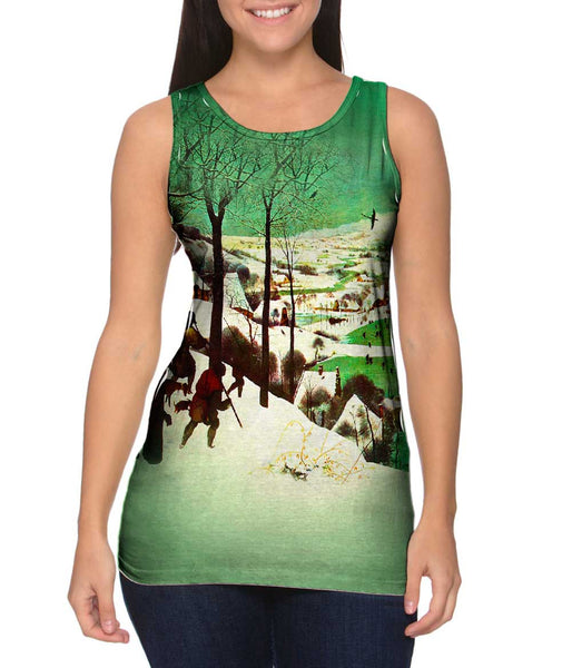 Pieter Bruegel - "The Elder Hunters In The Snow" (1565)&nbsp;Womens Tank Top