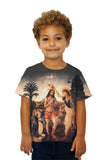 Kids Leonardo Da Vinci - "The Baptism Of Christ" (1475)