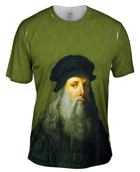 Leonardo Da Vinci - "Self Portrait" Mens T-Shirt