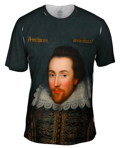 Cobbe - "Portrait Of William Shakespeare" (1610) Mens T-Shirt