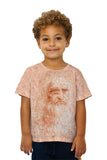 Kids Leonardo Da Vinci - "Self Portrait In Red Chalk" (1512)
