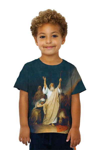 Kids Ivan Kramskoy - "Prayer Of Moses After The Israelites Go Through The Red Sea" (1861)&nbsp;Kids T-Shirt