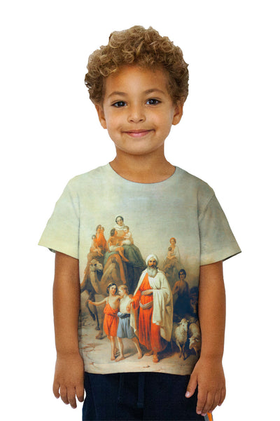 Kids Jozsef Molnar - "Abrahams Journey" (1880)&nbsp;Kids T-Shirt