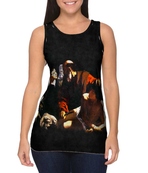 Caravaggio - "Sacrifice Of Isaac" (1598)&nbsp;Womens Tank Top