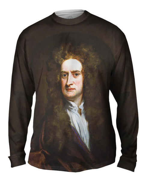Godfrey Kneller - "Sir Isaac Newton 002" (1702) Mens Long Sleeve