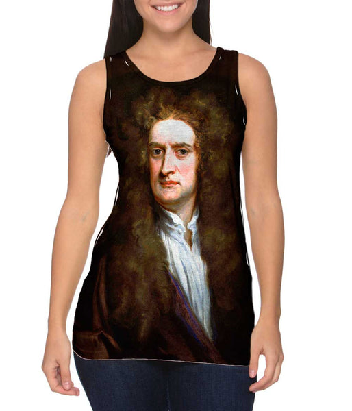 Godfrey Kneller - "Sir Isaac Newton 002" (1702)&nbsp;Womens Tank Top