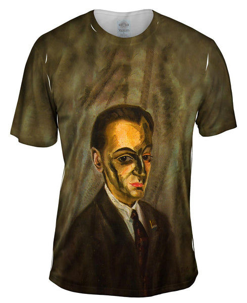 Salvador Dali - "Portrait Of Jose M Torres" (1920) Mens T-Shirt