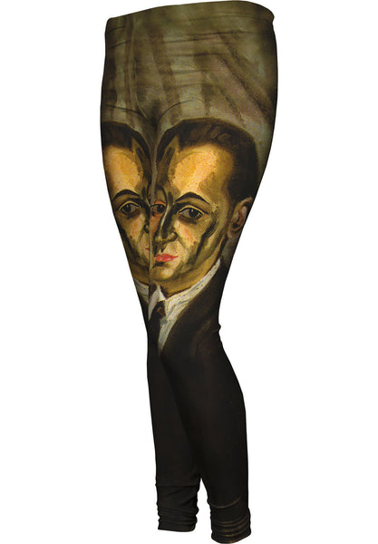 Salvador Dali - "Portrait Of Jose M Torres" (1920) Womens Leggings