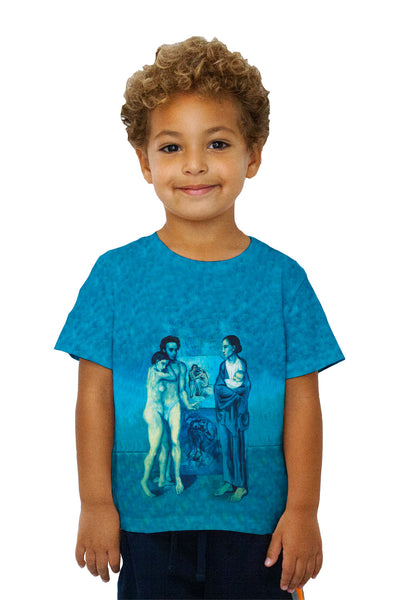 Kids Pablo Picasso - "Life" (1903) Kids T-Shirt