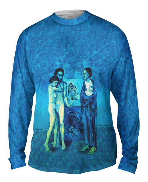 Pablo Picasso - "Life" (1903) Mens Long Sleeve