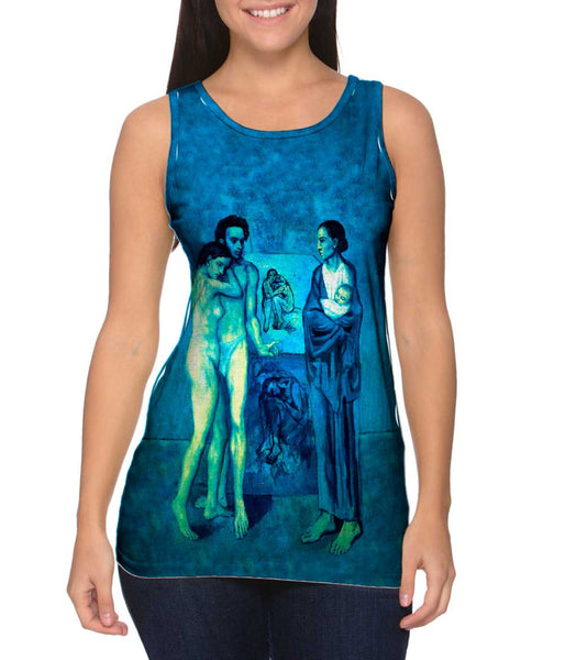 Pablo Picasso - "Life" (1903) Womens Tank Top