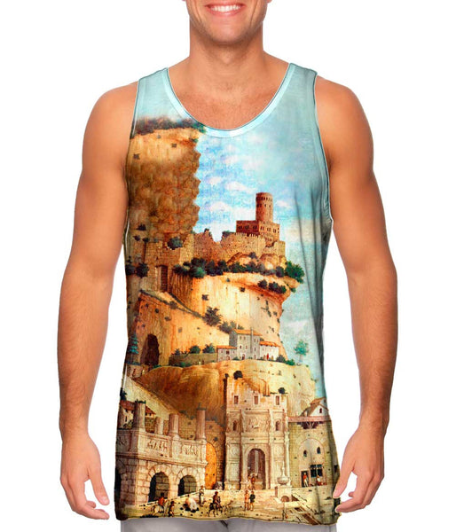 Andrea Mantegna - "Martirio Di San Sebastiano" (1480) Mens Tank Top