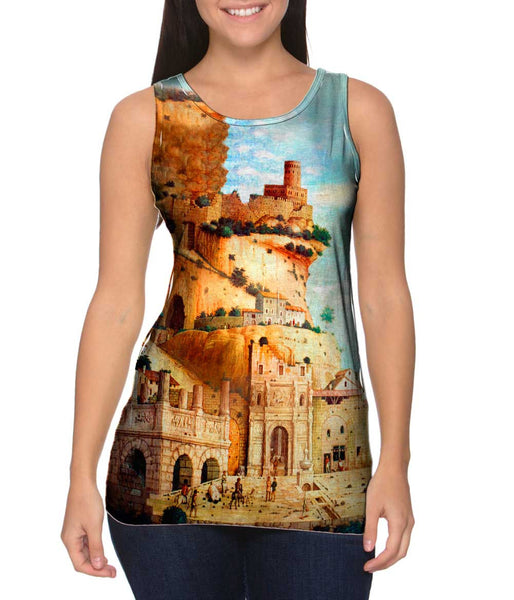 Andrea Mantegna - "Martirio Di San Sebastiano" (1480) Womens Tank Top
