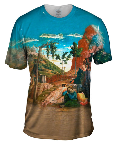 Andrea Mantegna - "The Agony In The Garden" (1460) Mens T-Shirt